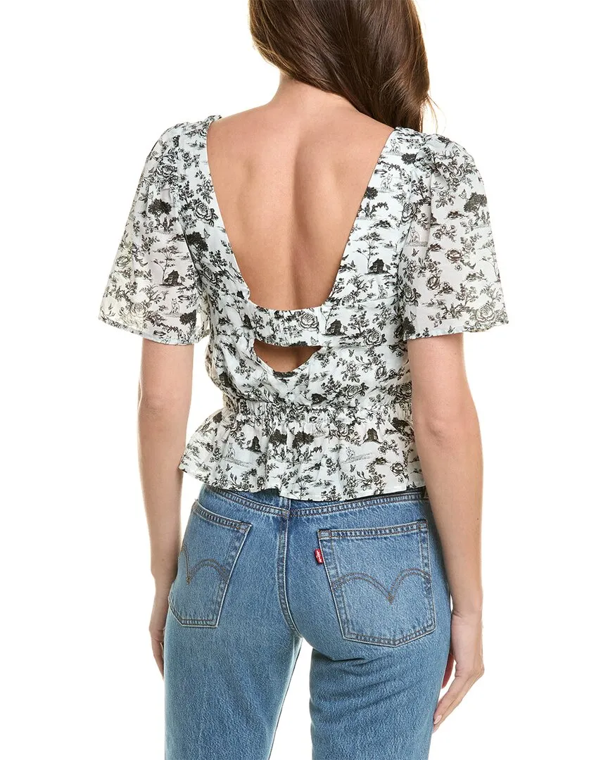 7 For All Mankind Peasant Top