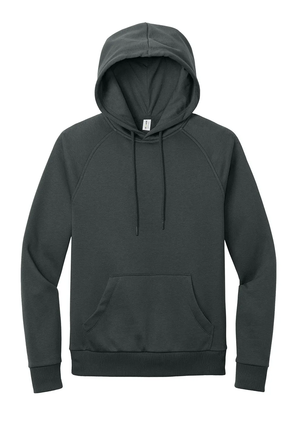 Allmade Mens CVC Fleece Hooded Sweatshirt Hoodie w/ Pouch Pocket - Terrain Grey