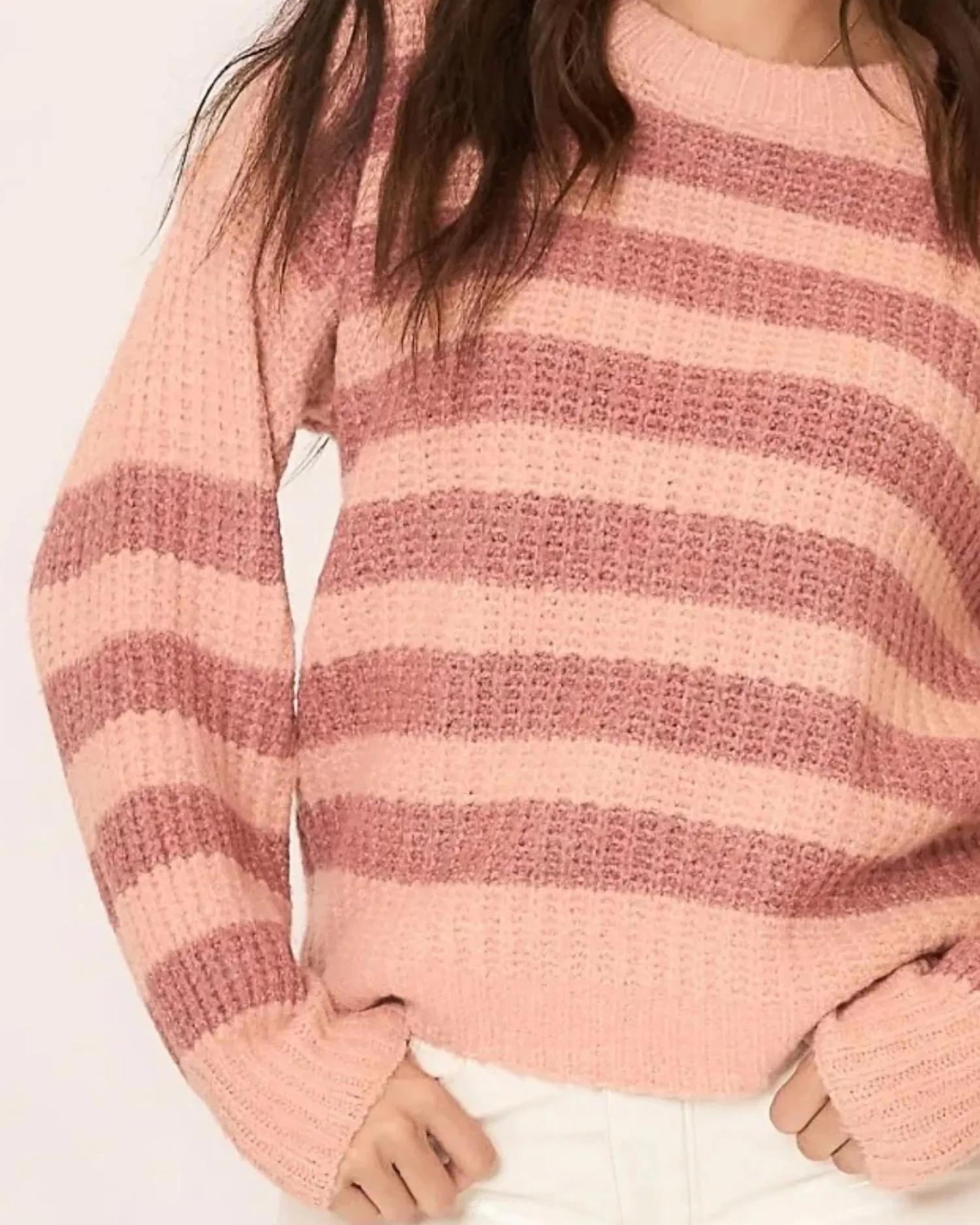 Aspen Sweater In Coral