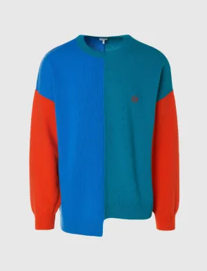 ASYMMETRICAL SWEATER Clothing	loewe