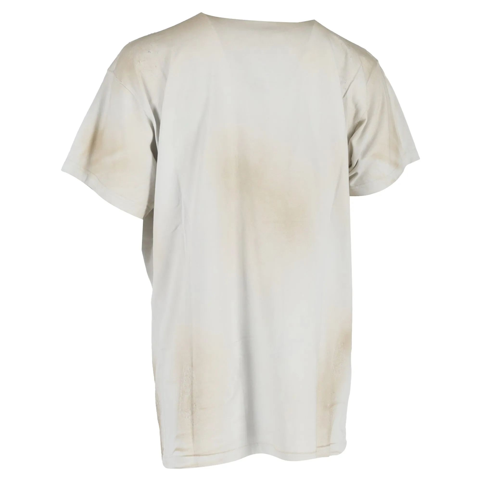 Balenciaga Skater Camiseta Oversize Blanco T-Shirt in White Cotton
