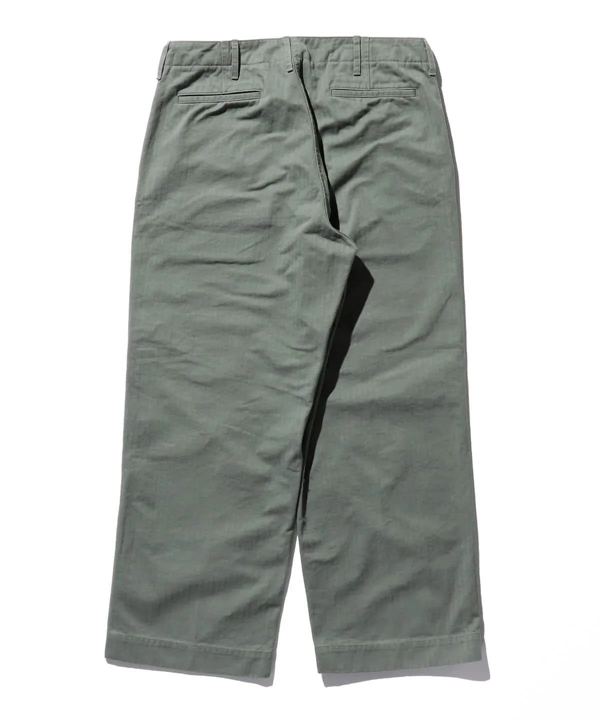 Beams Plus MIL Trousers Herringbone - Sage