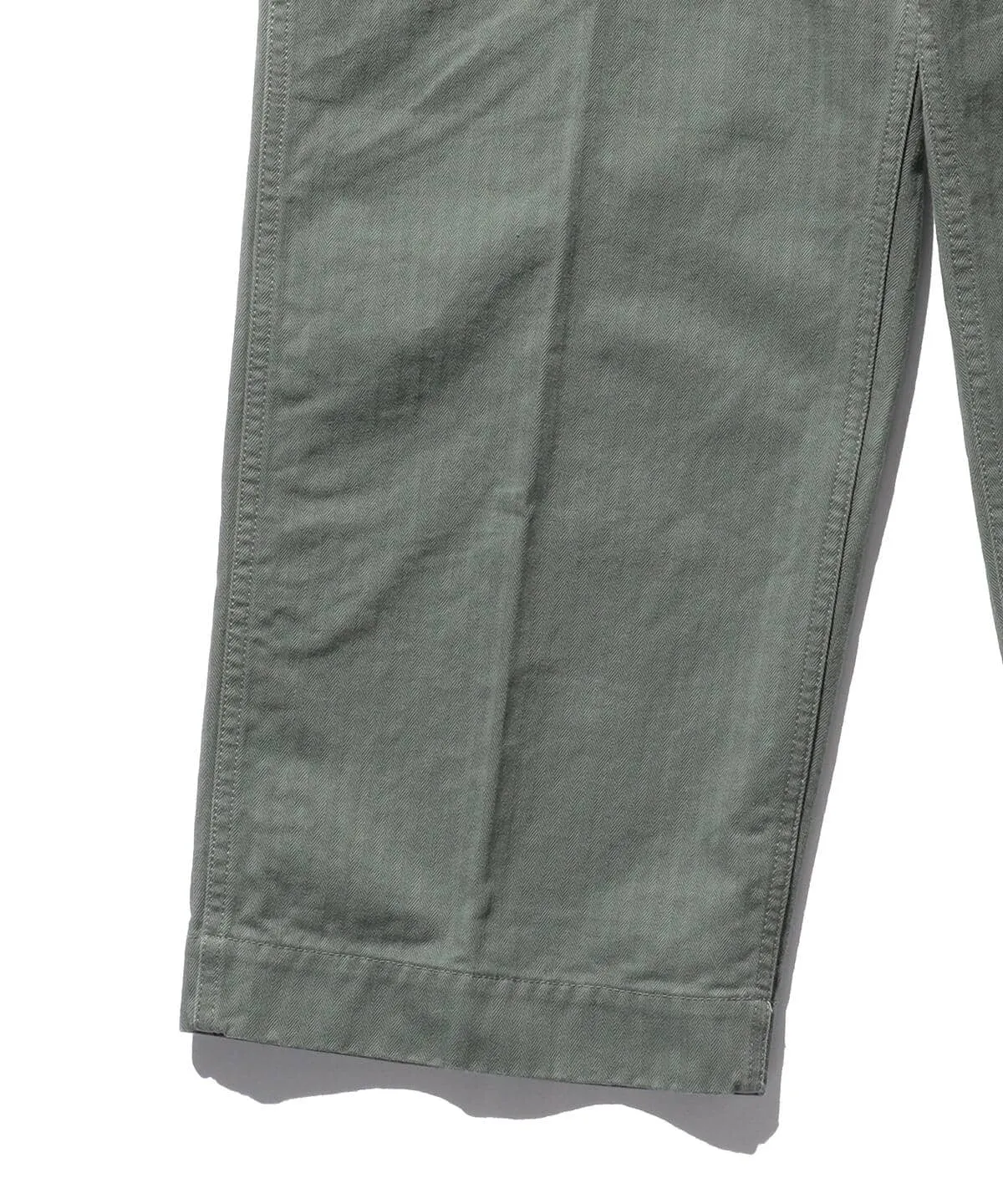 Beams Plus MIL Trousers Herringbone - Sage