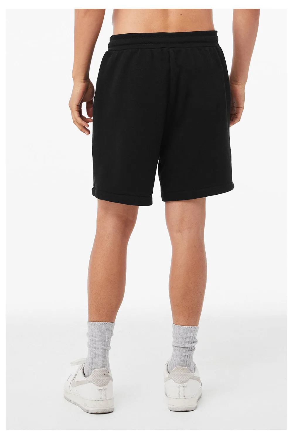 Bella   Canvas Mens Shorts w/ Pockets - Black