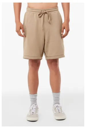 Bella   Canvas Mens Shorts w/ Pockets - Tan