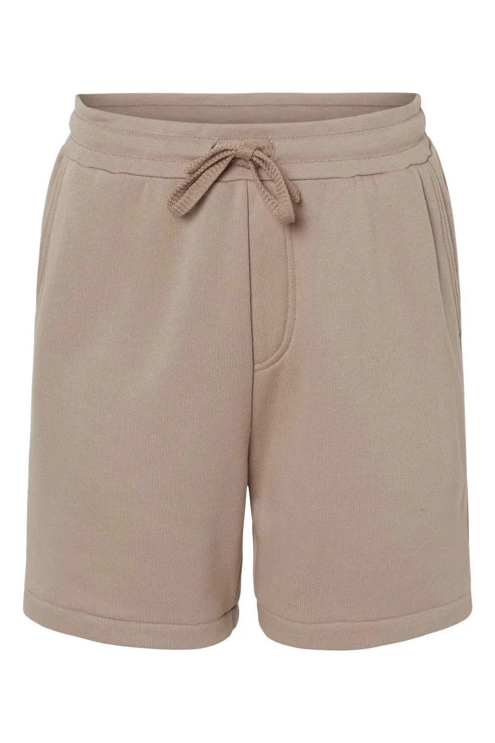 Bella   Canvas Mens Shorts w/ Pockets - Tan
