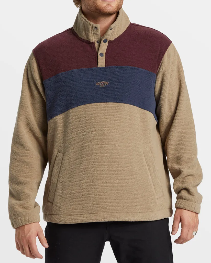 Billabong Boundary Mock Snap Jacket-Dune
