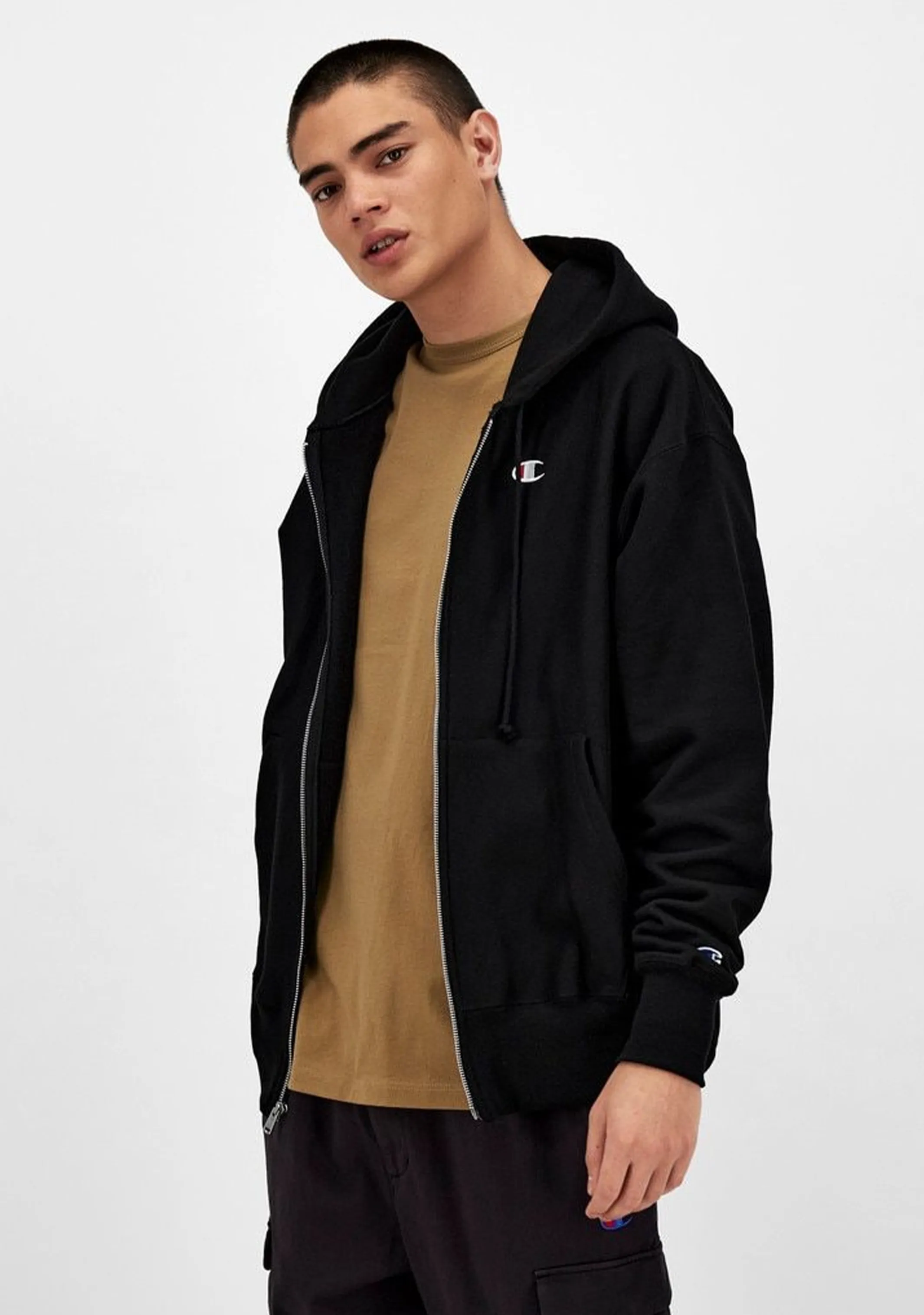 Champion Men's Reverse Weave Fleece Zip Hoodie