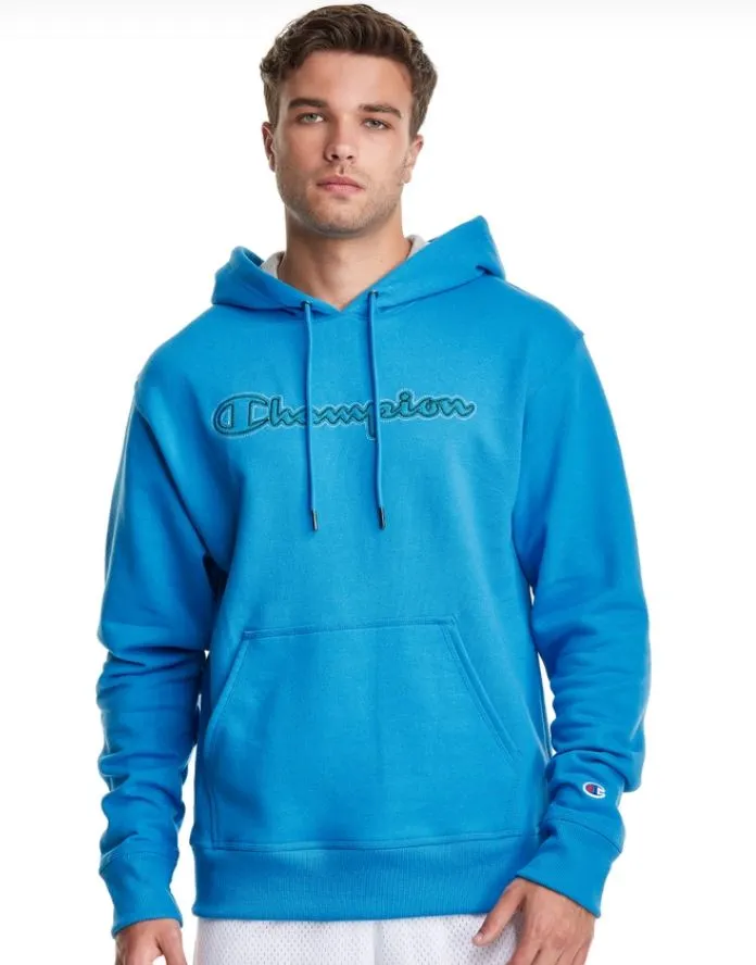 Champion Powerblend Embroidered Hoody