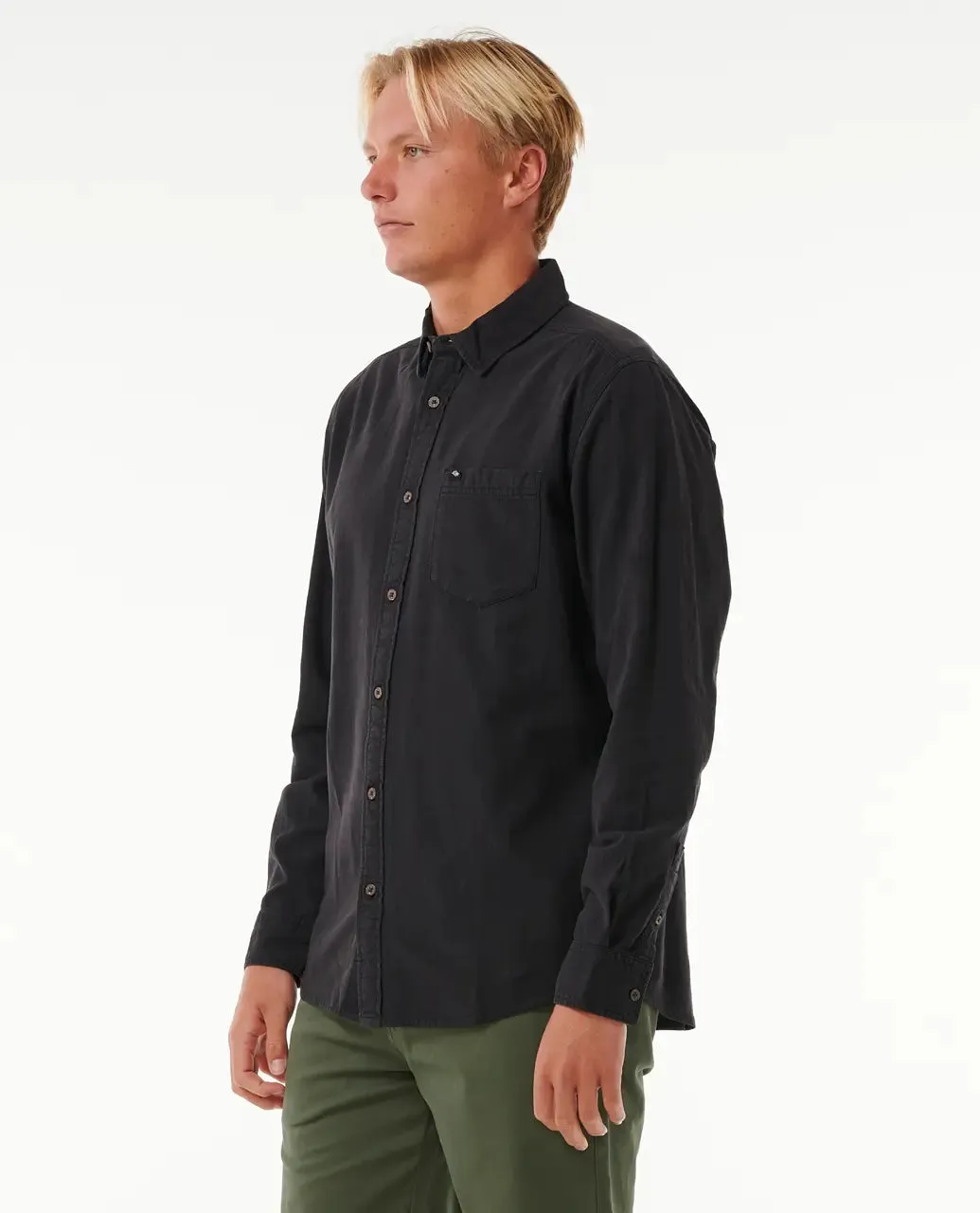Classic Surf Washed Shirt in Black