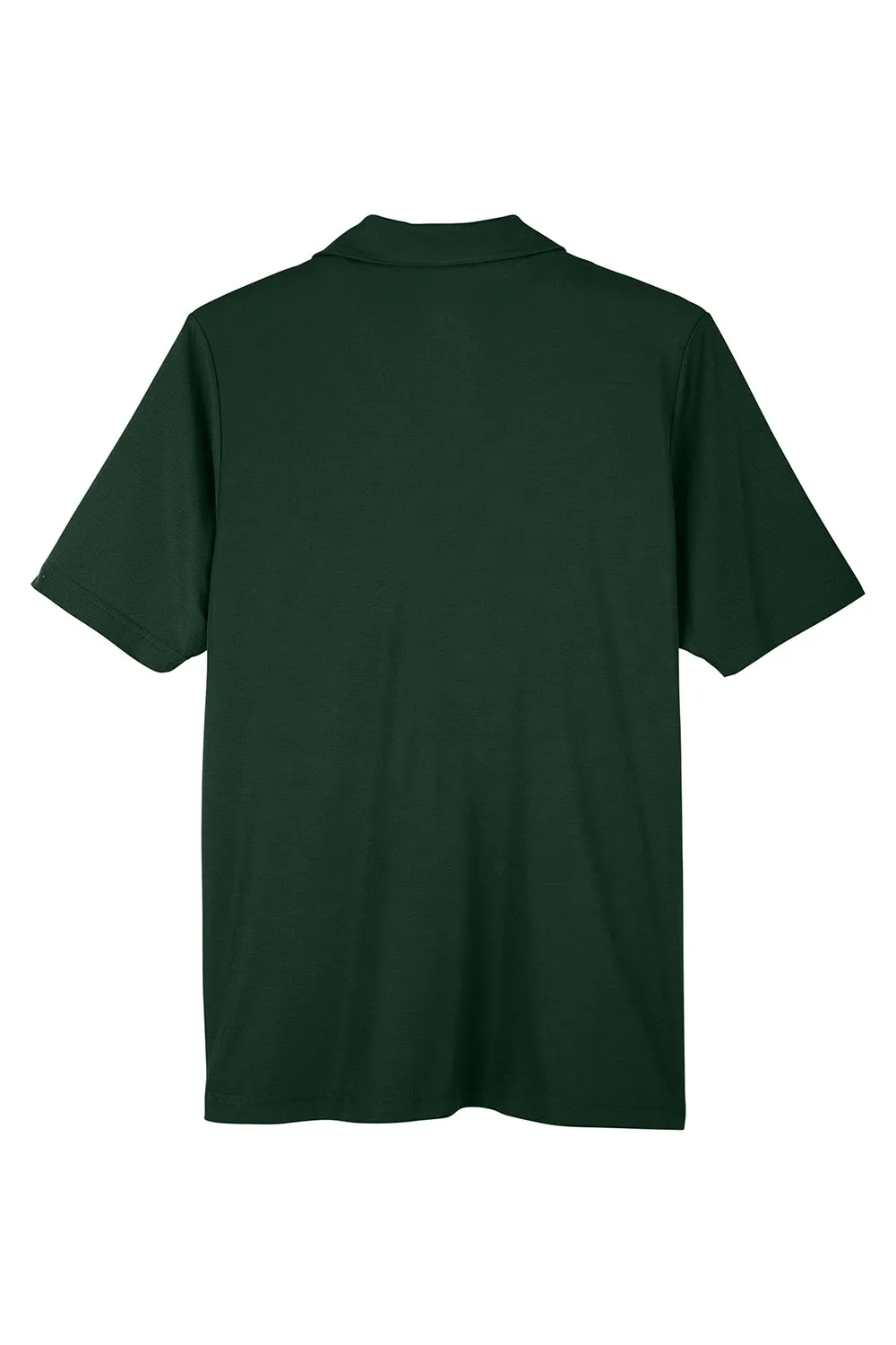 Core 365 Mens Fusion ChromaSoft Performance Moisture Wicking Short Sleeve Polo Shirt - Forest Green
