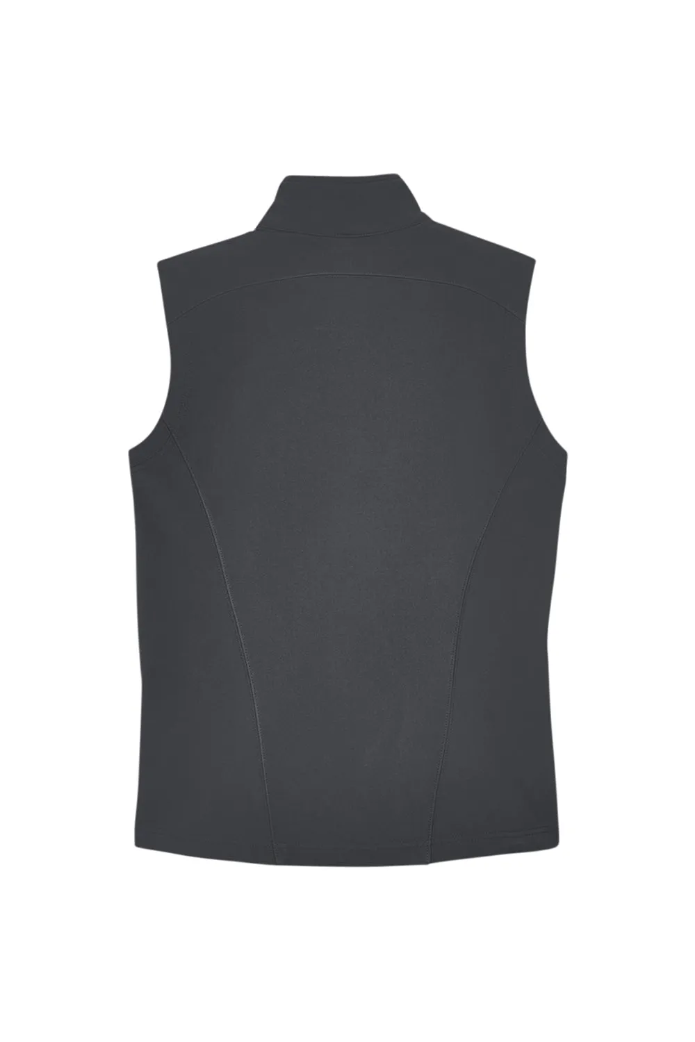 Core 365 Womens Cruise Water Resistant Full Zip Fleece Vest - Carbon Grey