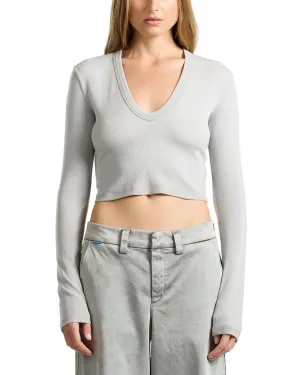 Cotton Citizen Verona Crop U-Neck Shirt