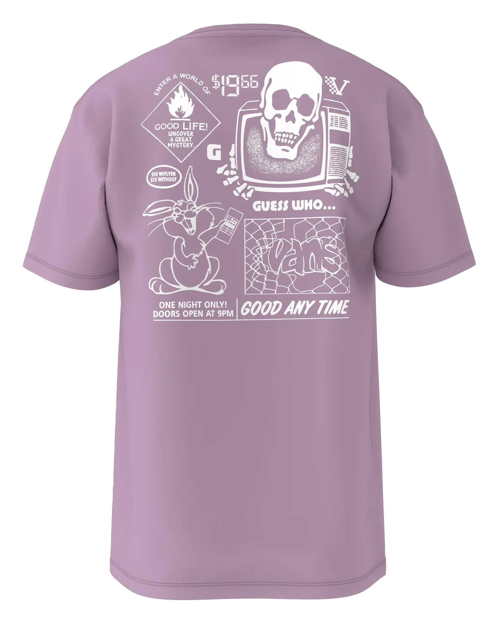 Crazy Eddy T-Shirt in Lavender