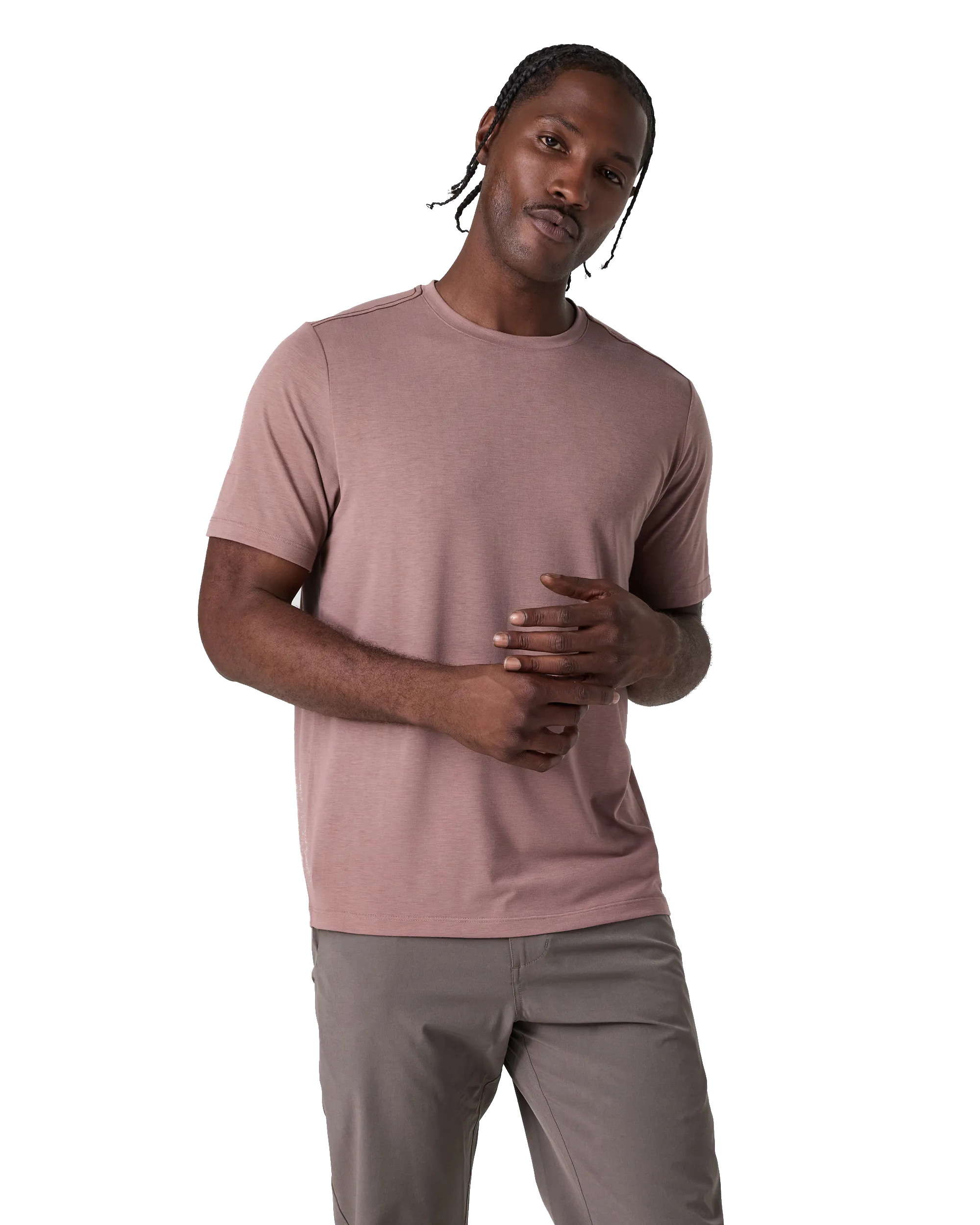 Current Tech T-Shirt in Zion Rose