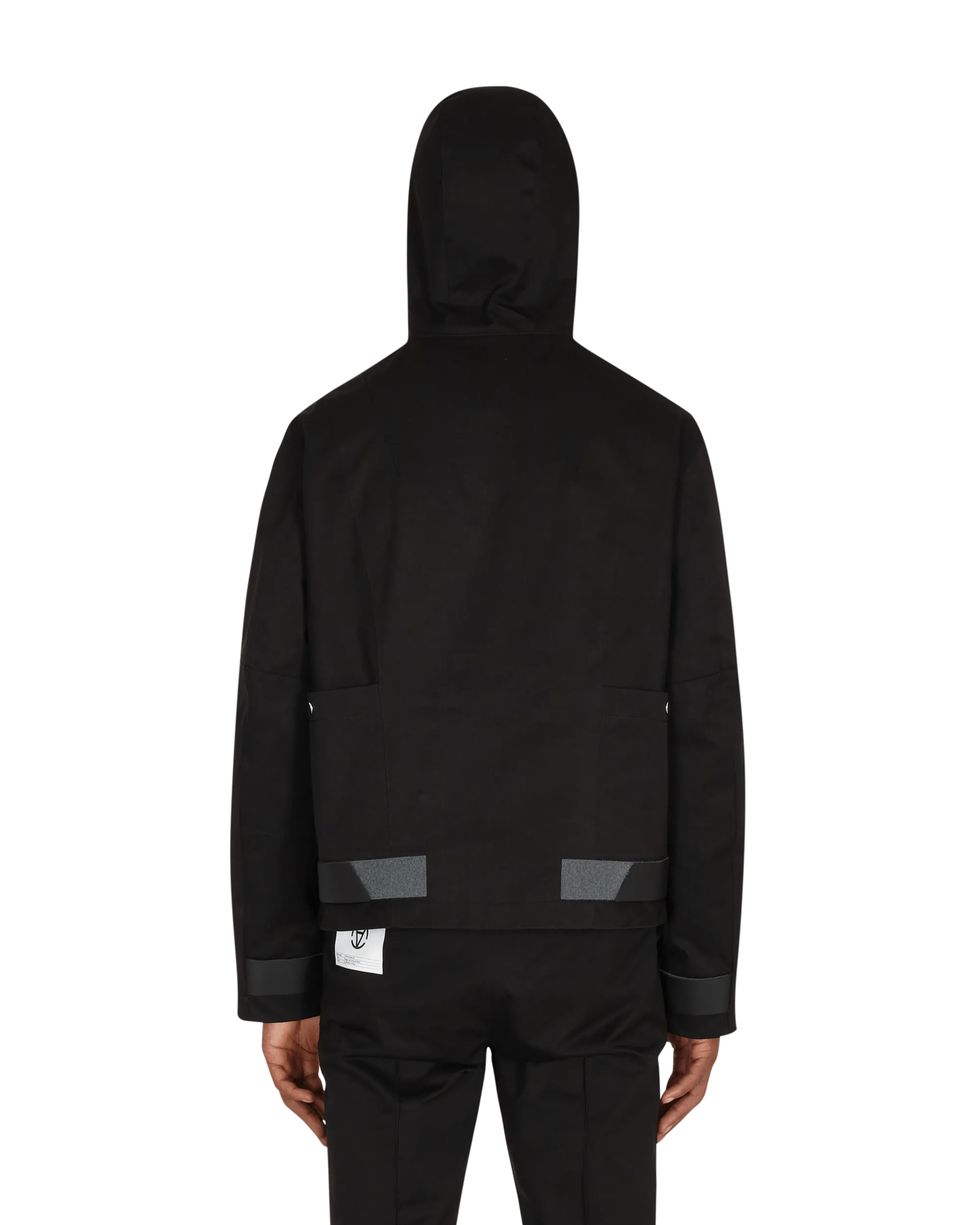 Diagonal Yuma Anorak Black