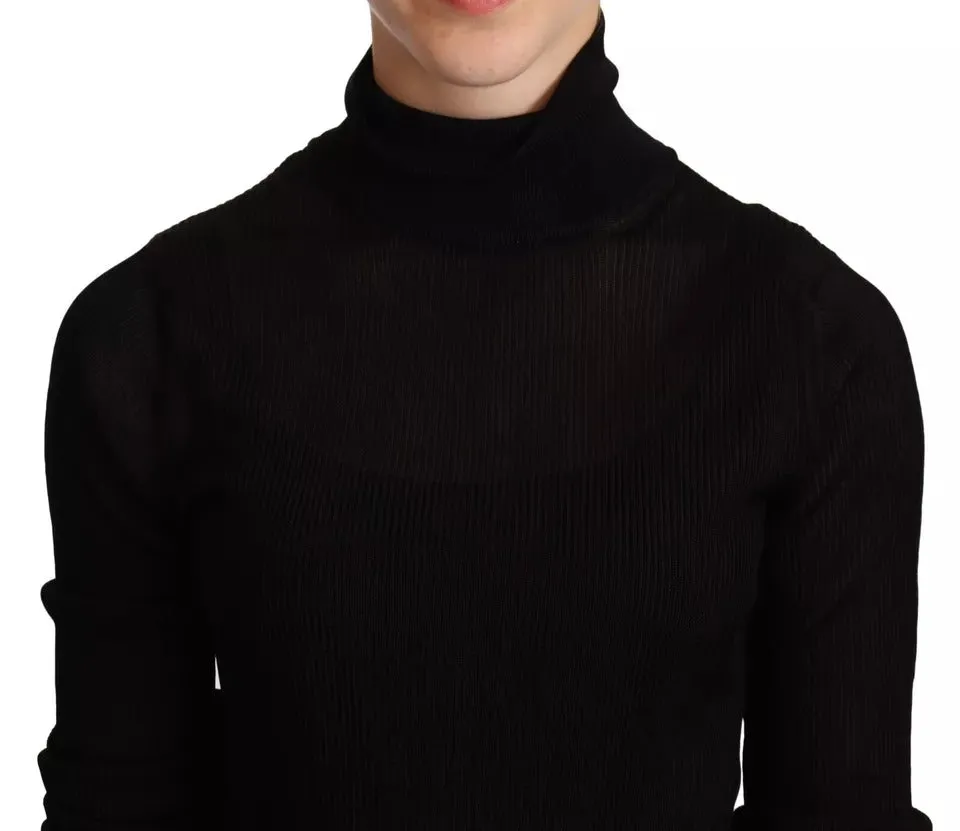 Dolce & Gabbana Turtleneck Slim Fit Pullover Women's Sweater (Pre-Owned)