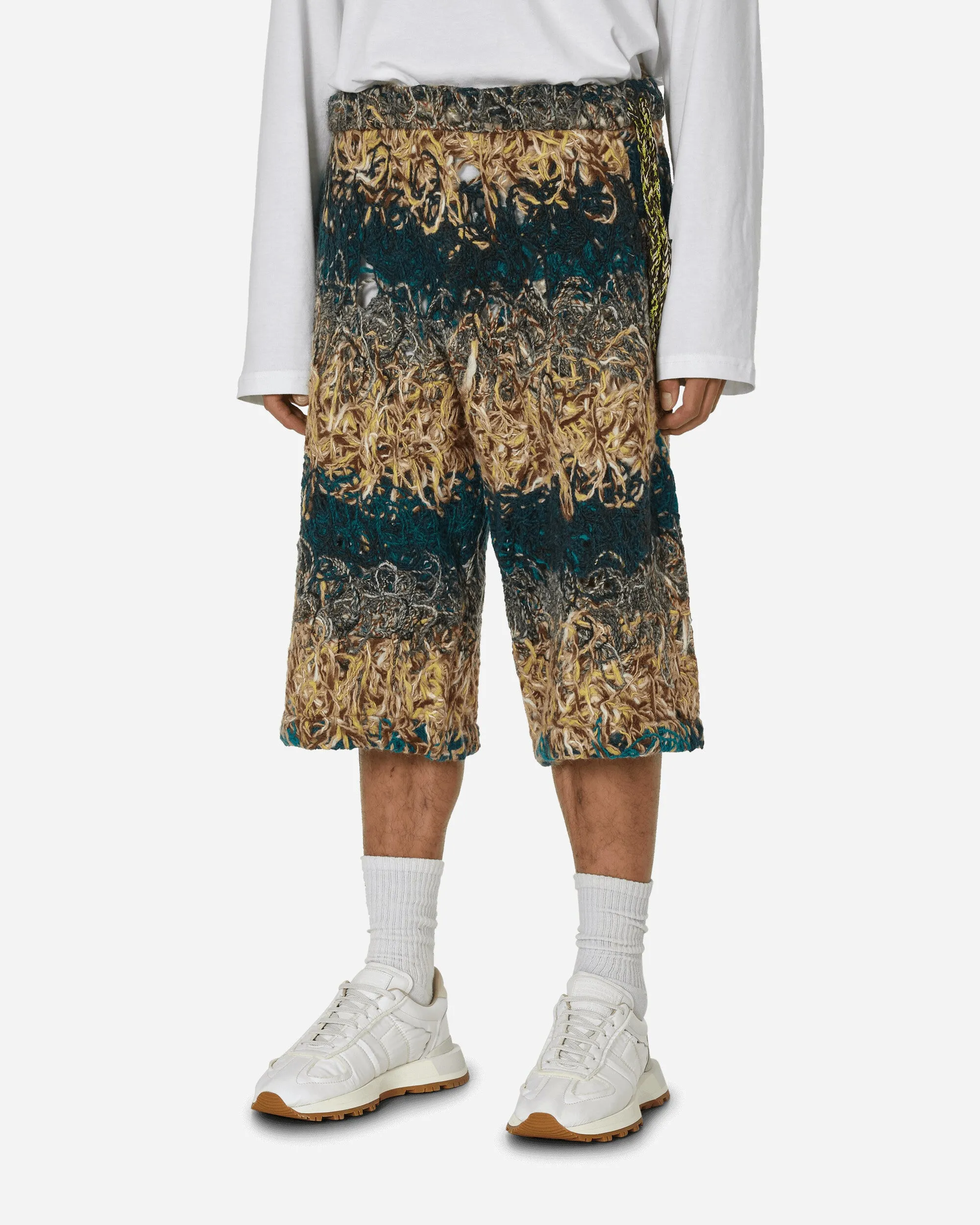 Doomboh Crop-Pants Blue / Sand