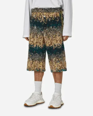 Doomboh Crop-Pants Blue / Sand