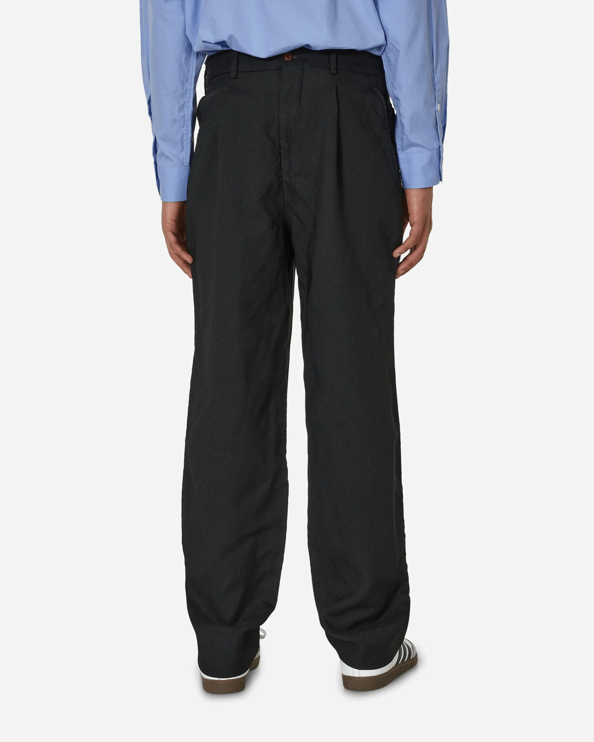 Double Front Trousers Black