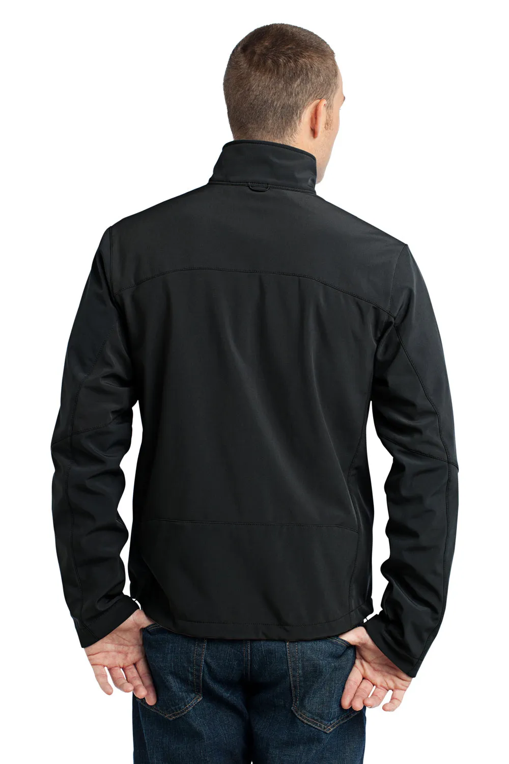 Eddie Bauer Mens Water Resistant Full Zip Jacket - Black