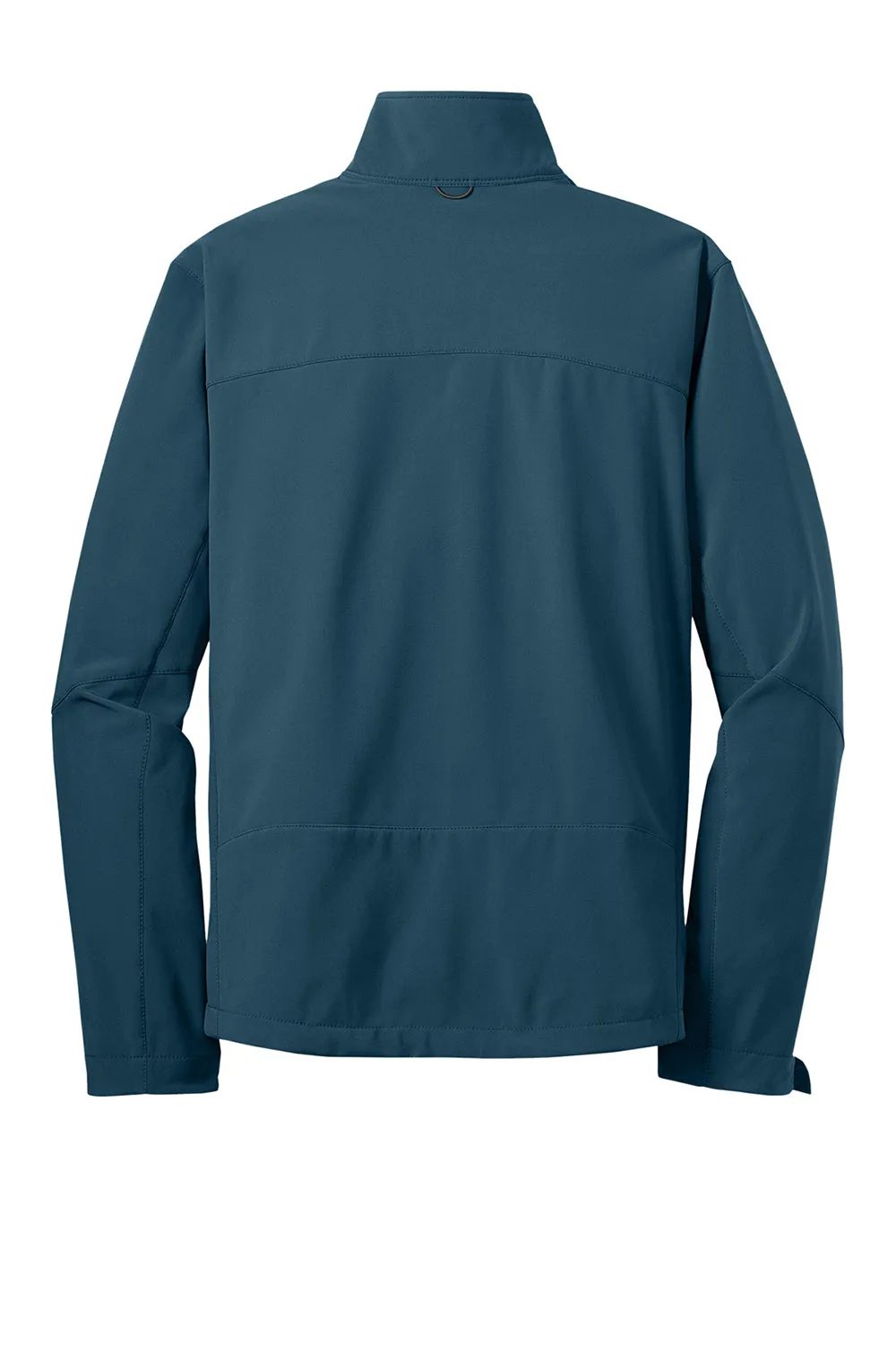 Eddie Bauer Mens Water Resistant Full Zip Jacket - Dark Adriatic Blue