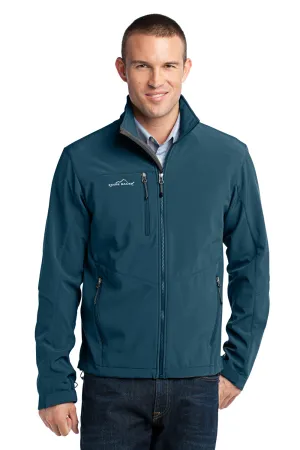 Eddie Bauer Mens Water Resistant Full Zip Jacket - Dark Adriatic Blue