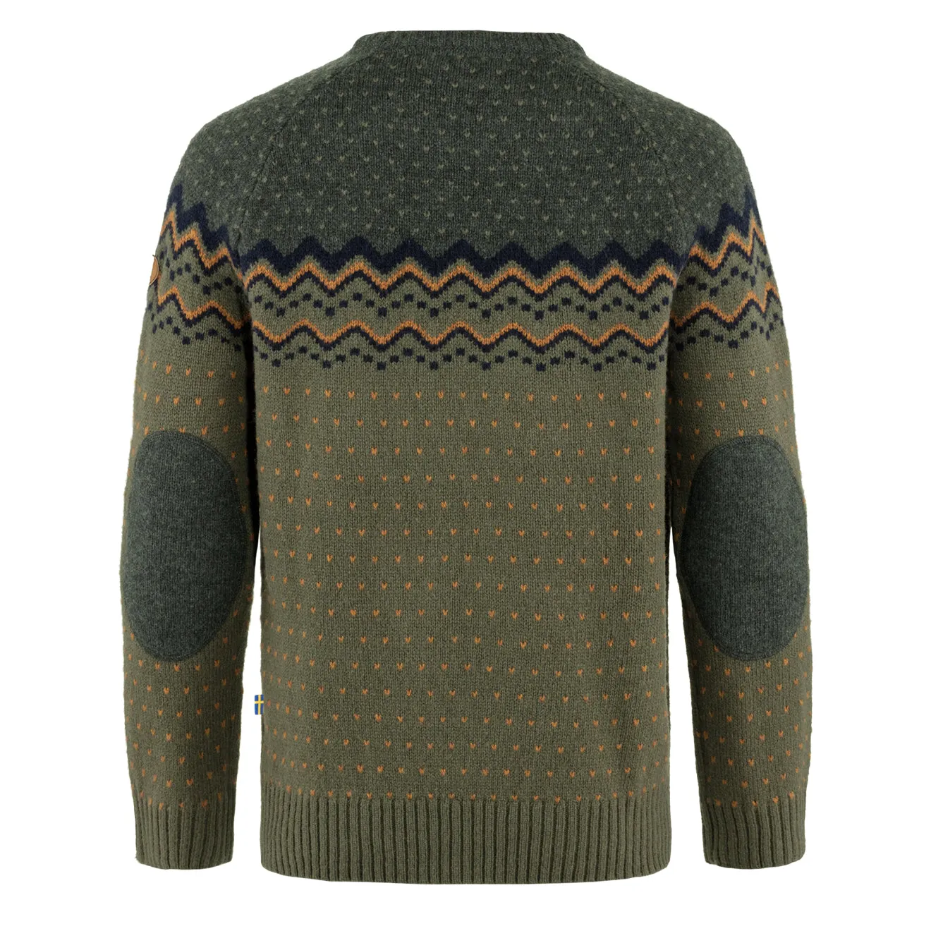 Fjallraven Ovik Knit Sweater Laurel Green / Deep Forest
