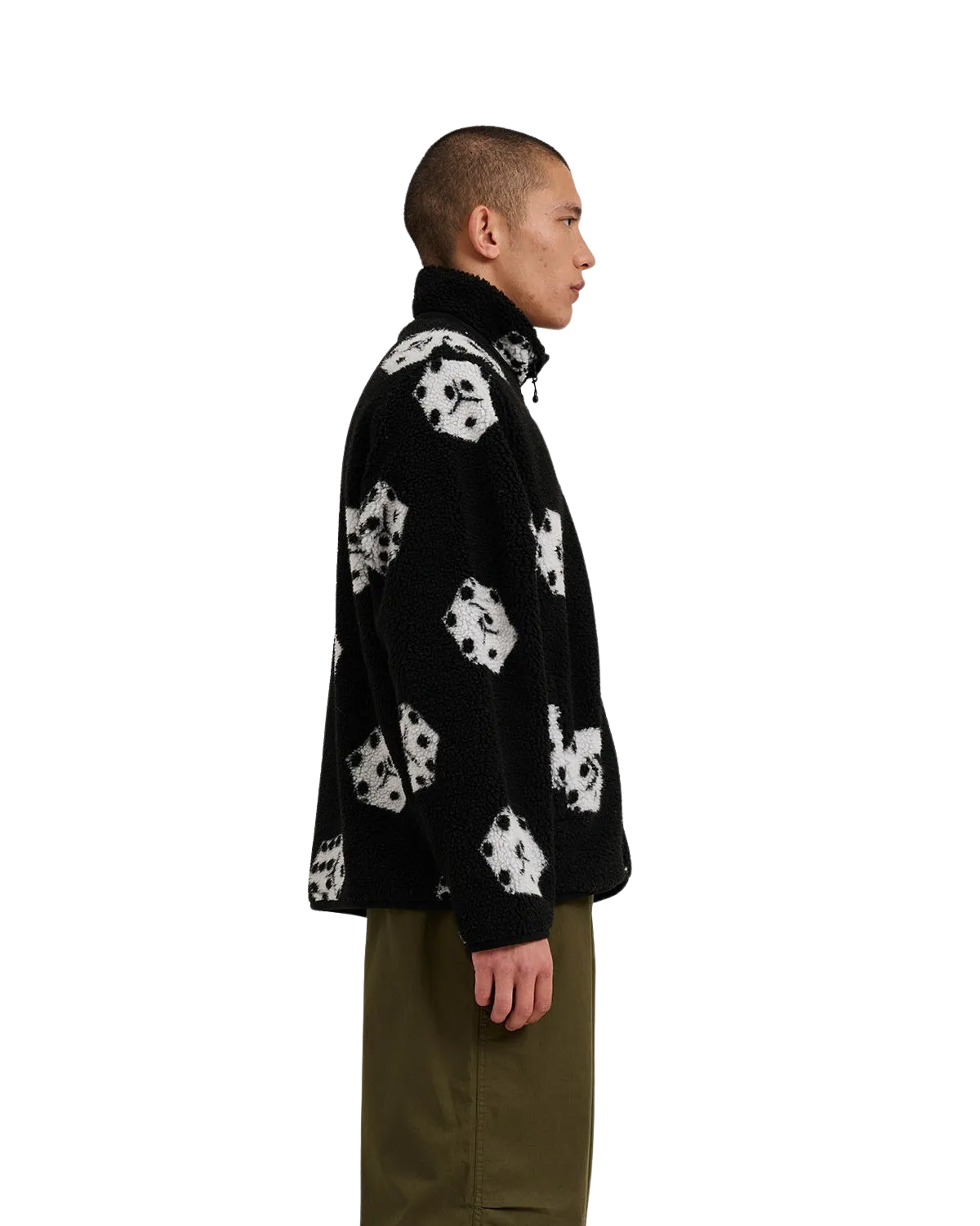Freestyle Fleece Jacket in Big Dice