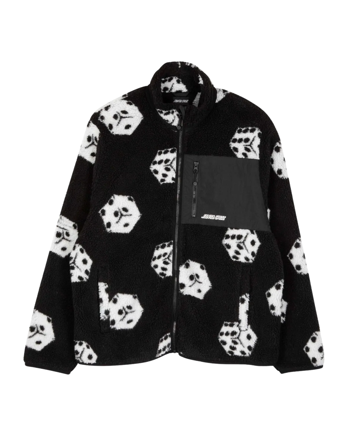 Freestyle Fleece Jacket in Big Dice