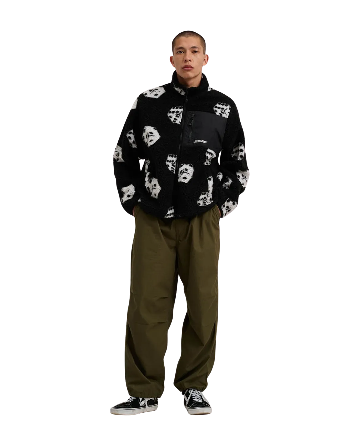 Freestyle Fleece Jacket in Big Dice
