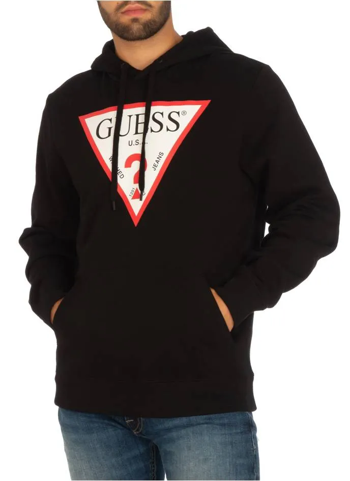 Guess Eco Roy Traingle Logo Hoody