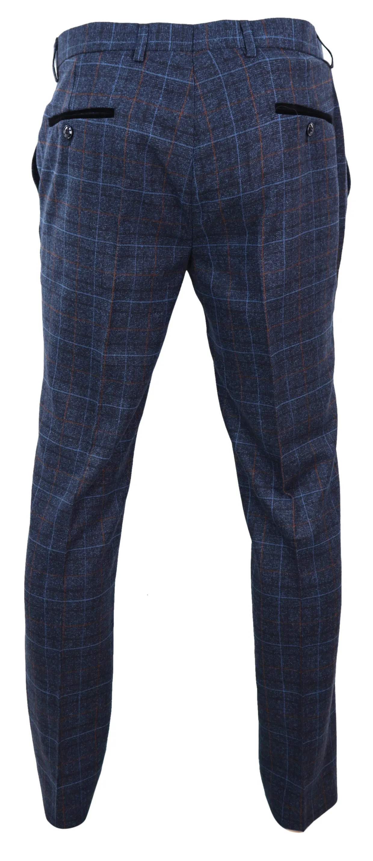 Harvey Tweed Check Trousers
