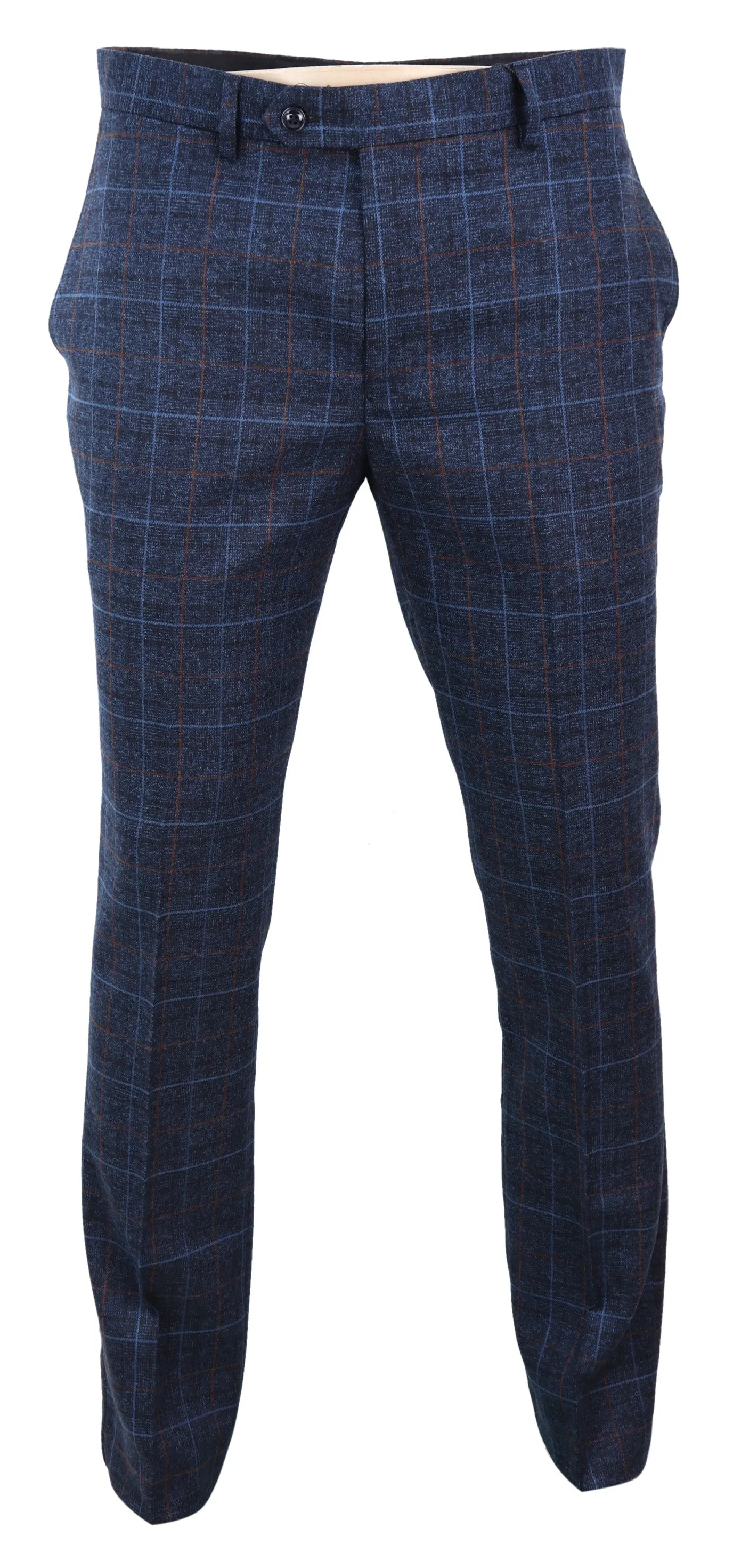 Harvey Tweed Check Trousers