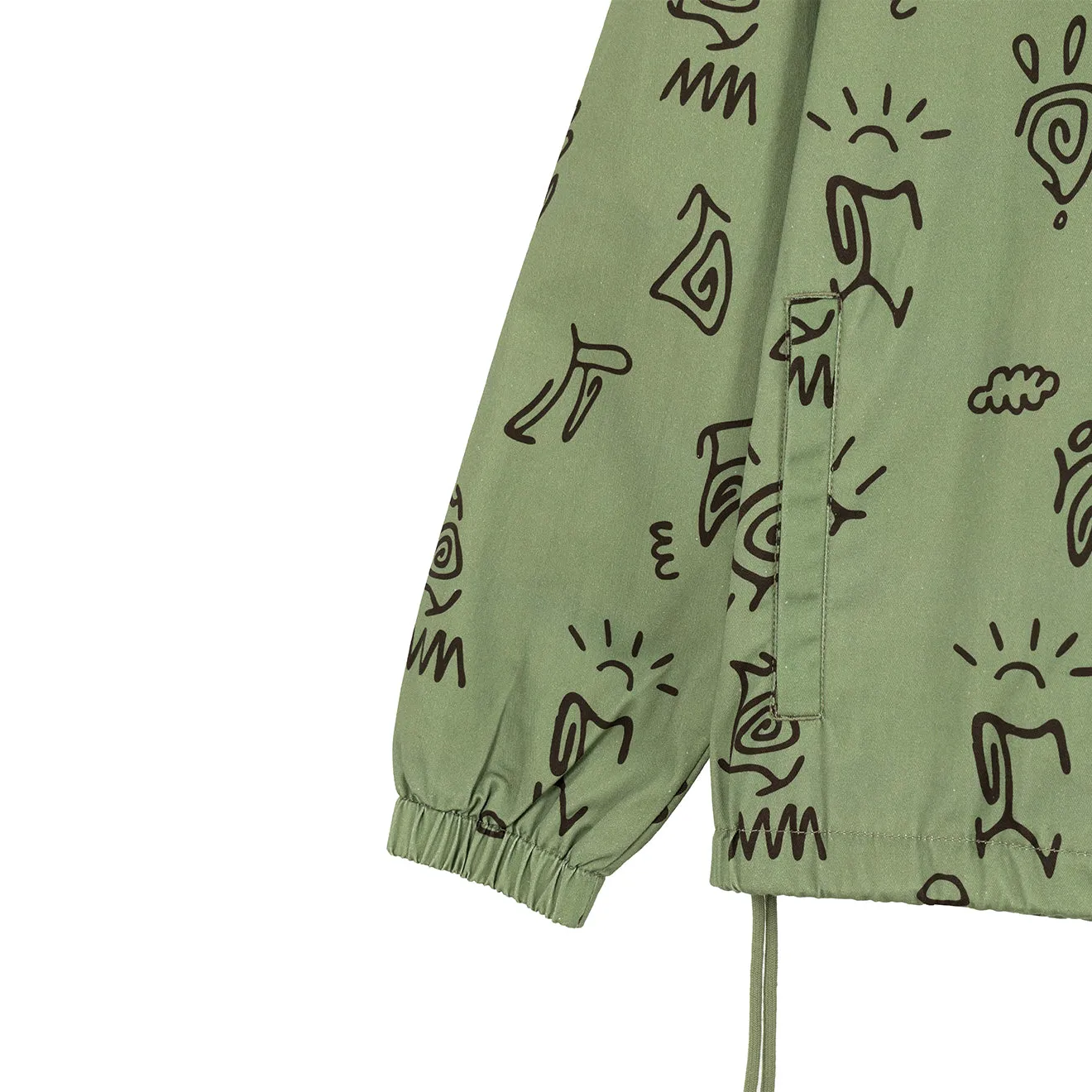 Hikerdelic Petroglyph Conway Smock Jacket Khaki