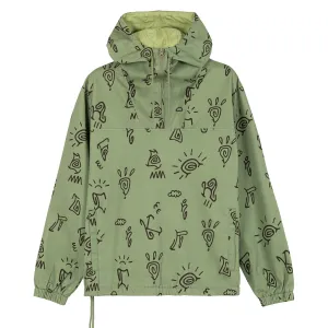 Hikerdelic Petroglyph Conway Smock Jacket Khaki