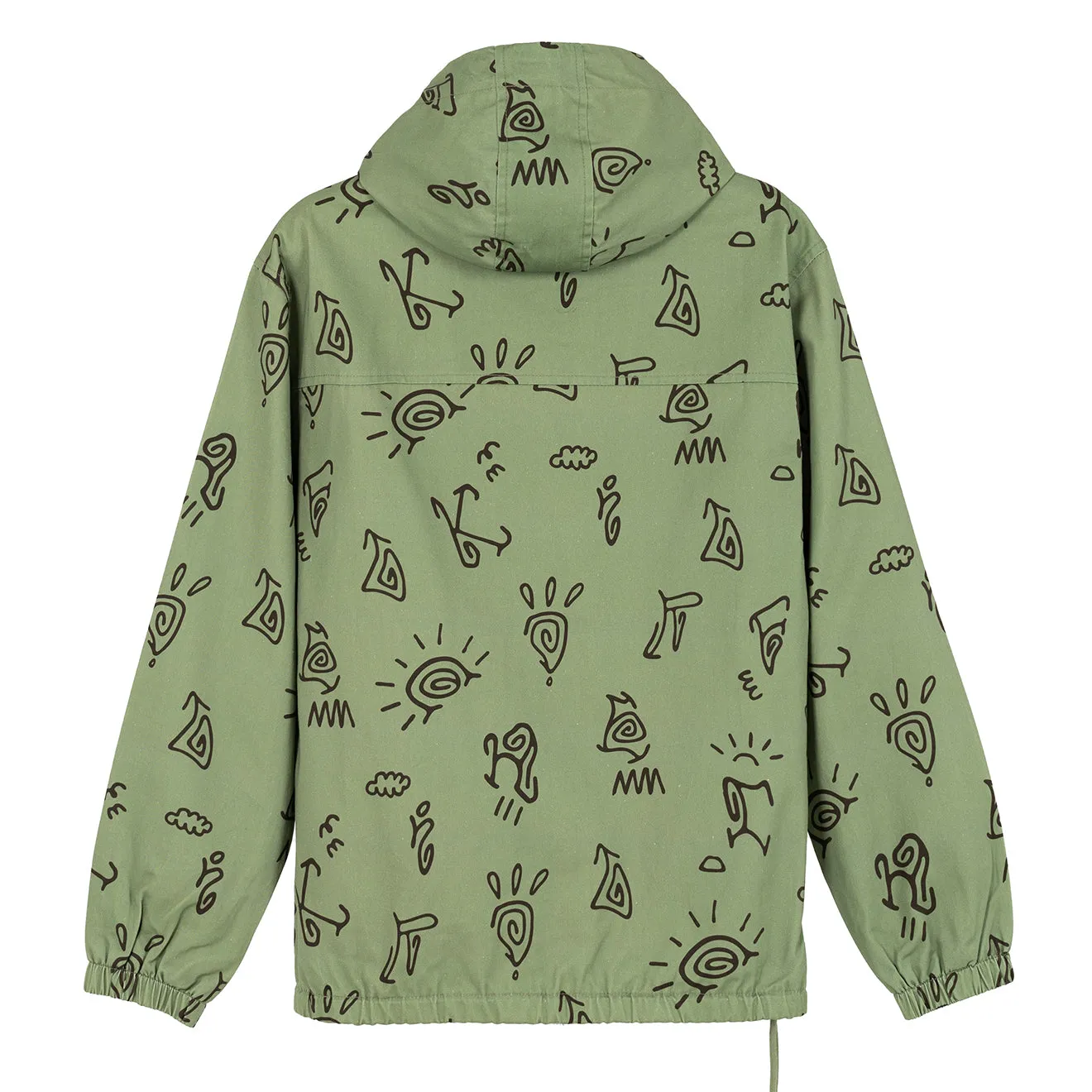 Hikerdelic Petroglyph Conway Smock Jacket Khaki