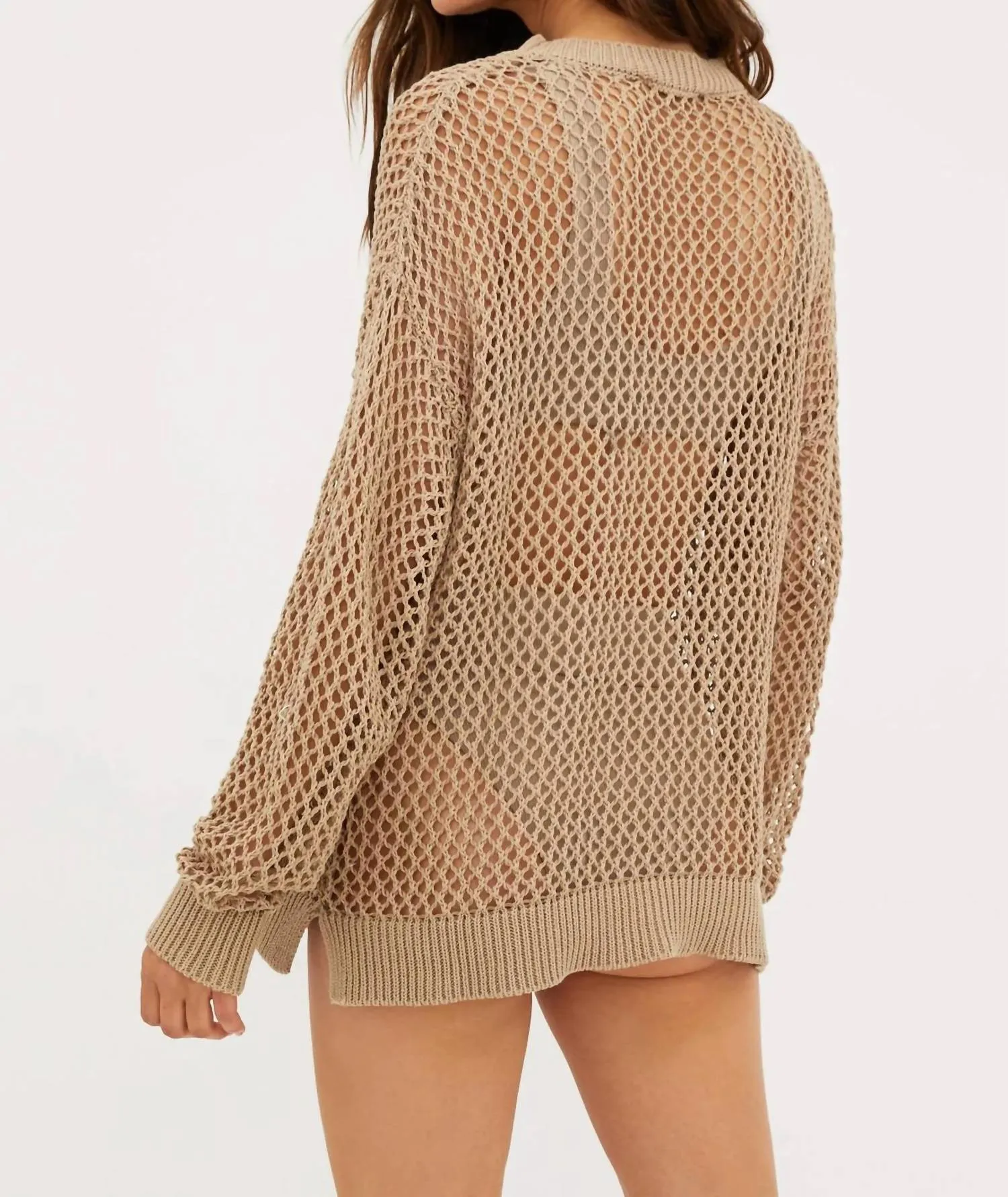 Hilary Sweater In Tan