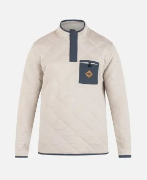 Hurley Middleton Quilted 1/4 Snap