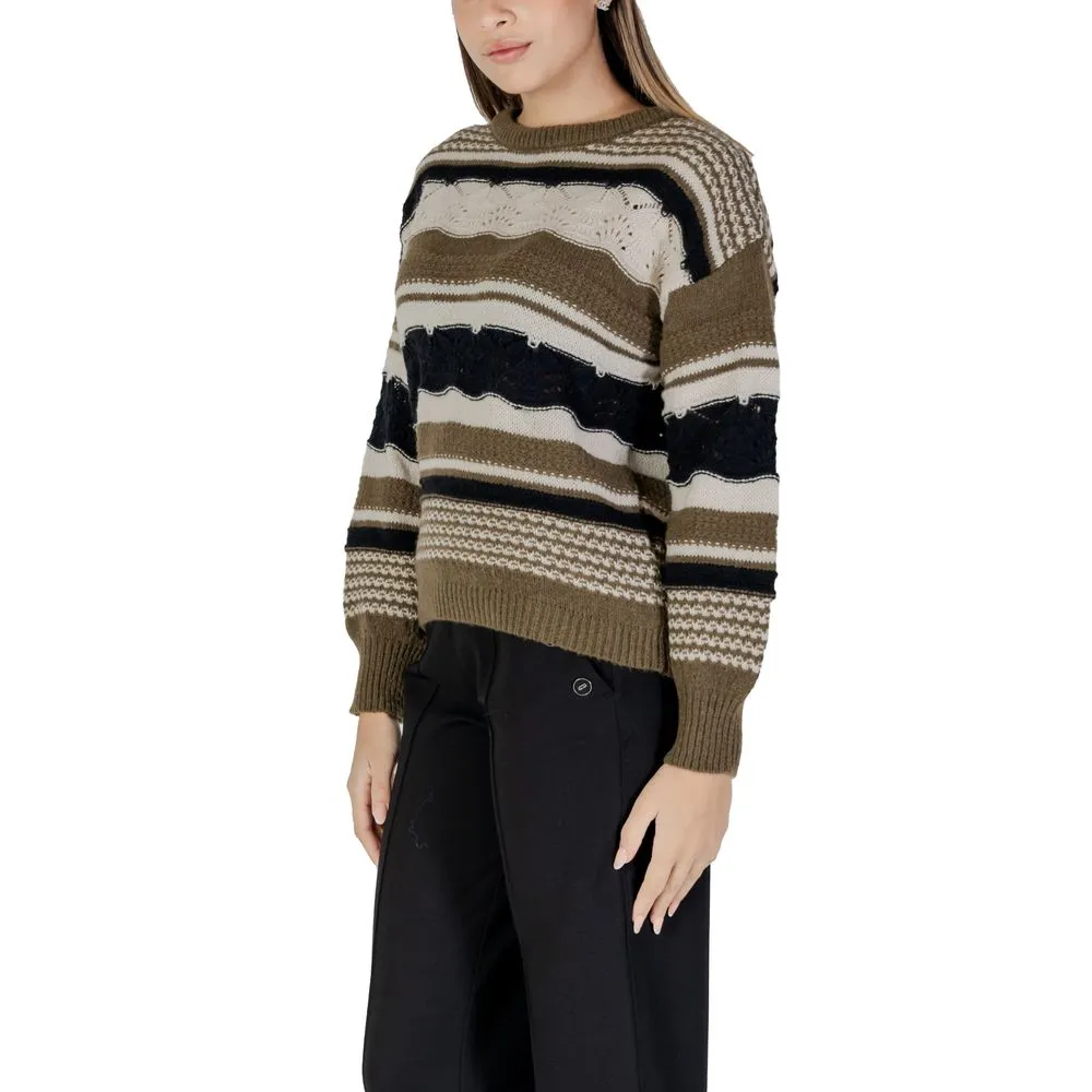 ICHI Polyester Polyester Women's Sweater