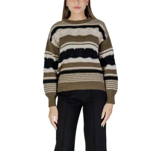 ICHI Polyester Polyester Women's Sweater
