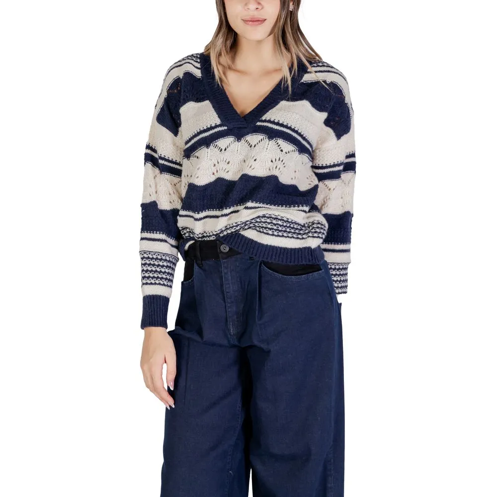 ICHI Polyester Polyester Women's Sweater