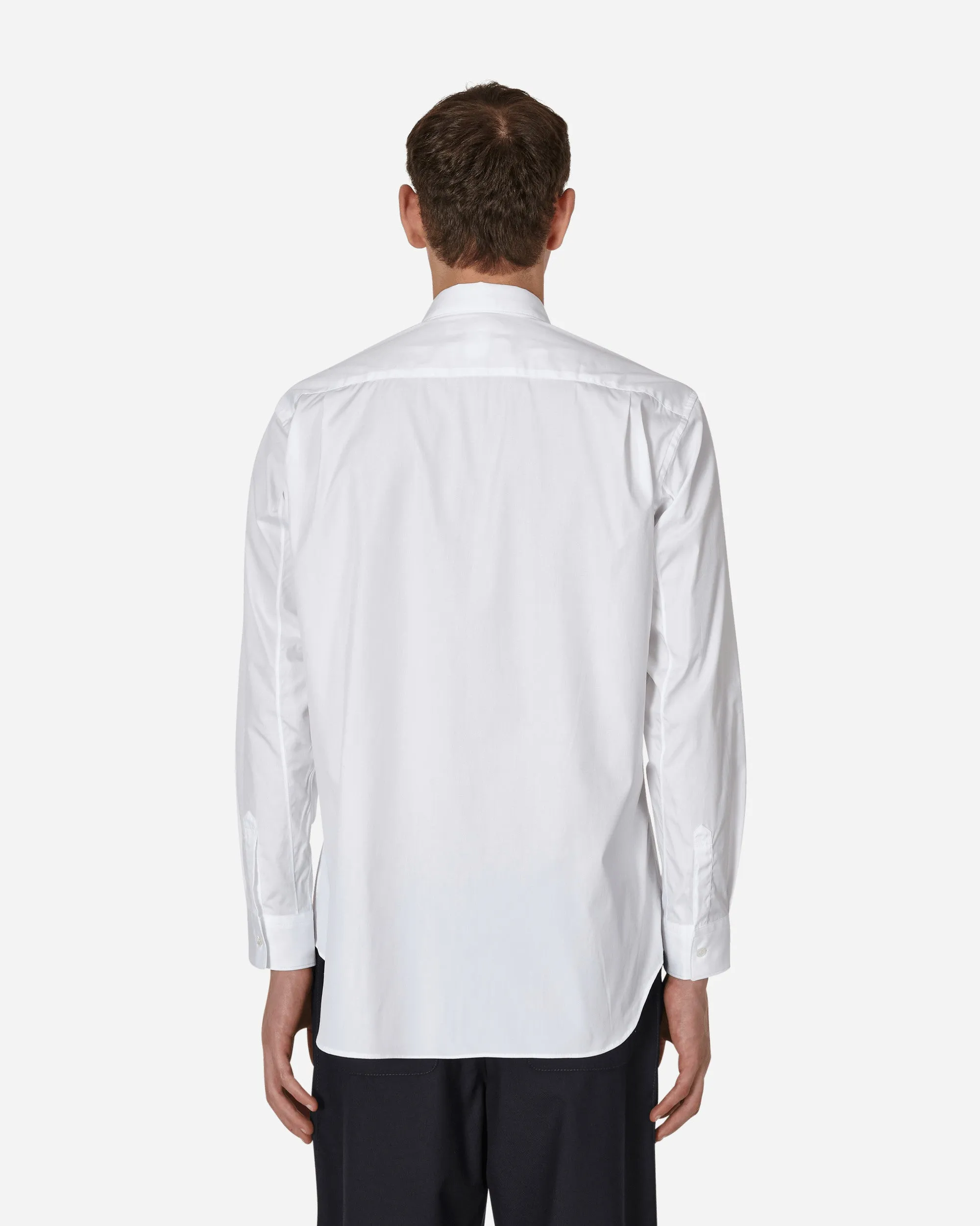 Invader Poplin Shirt White