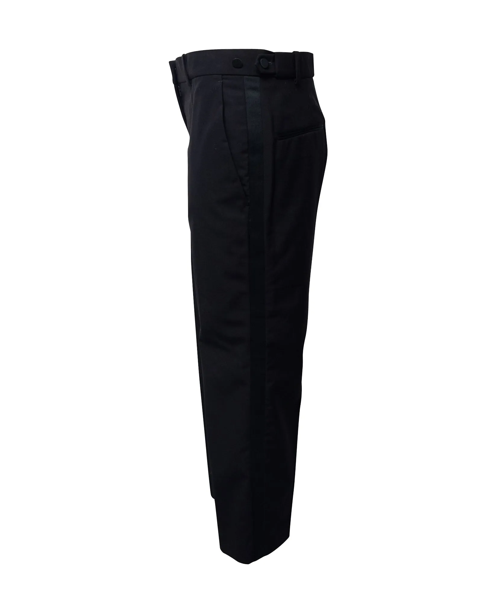 Isabel Marant Cropped Tailored Trousers in Black Wool
