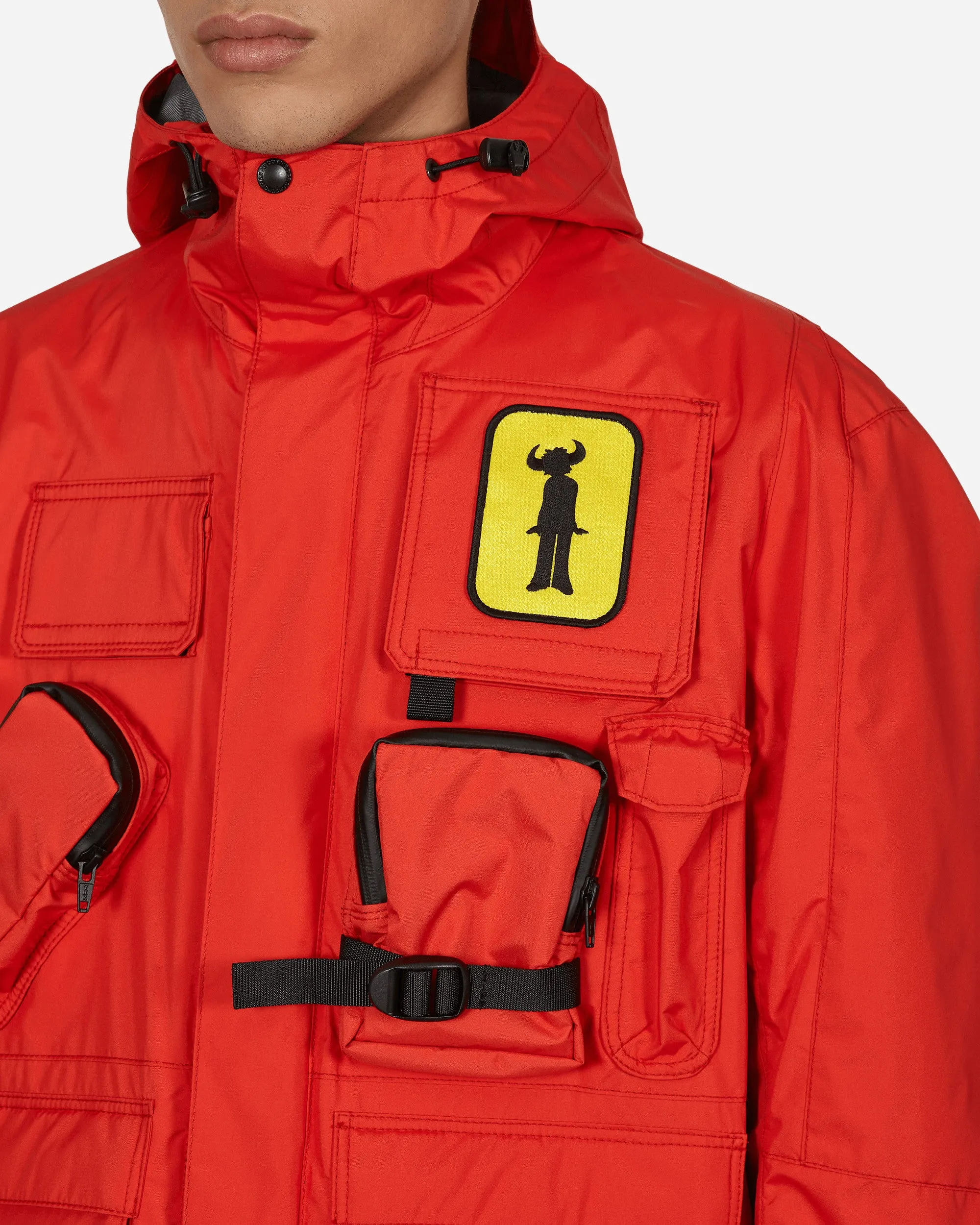 Jay Kay Hooded Jacket Red