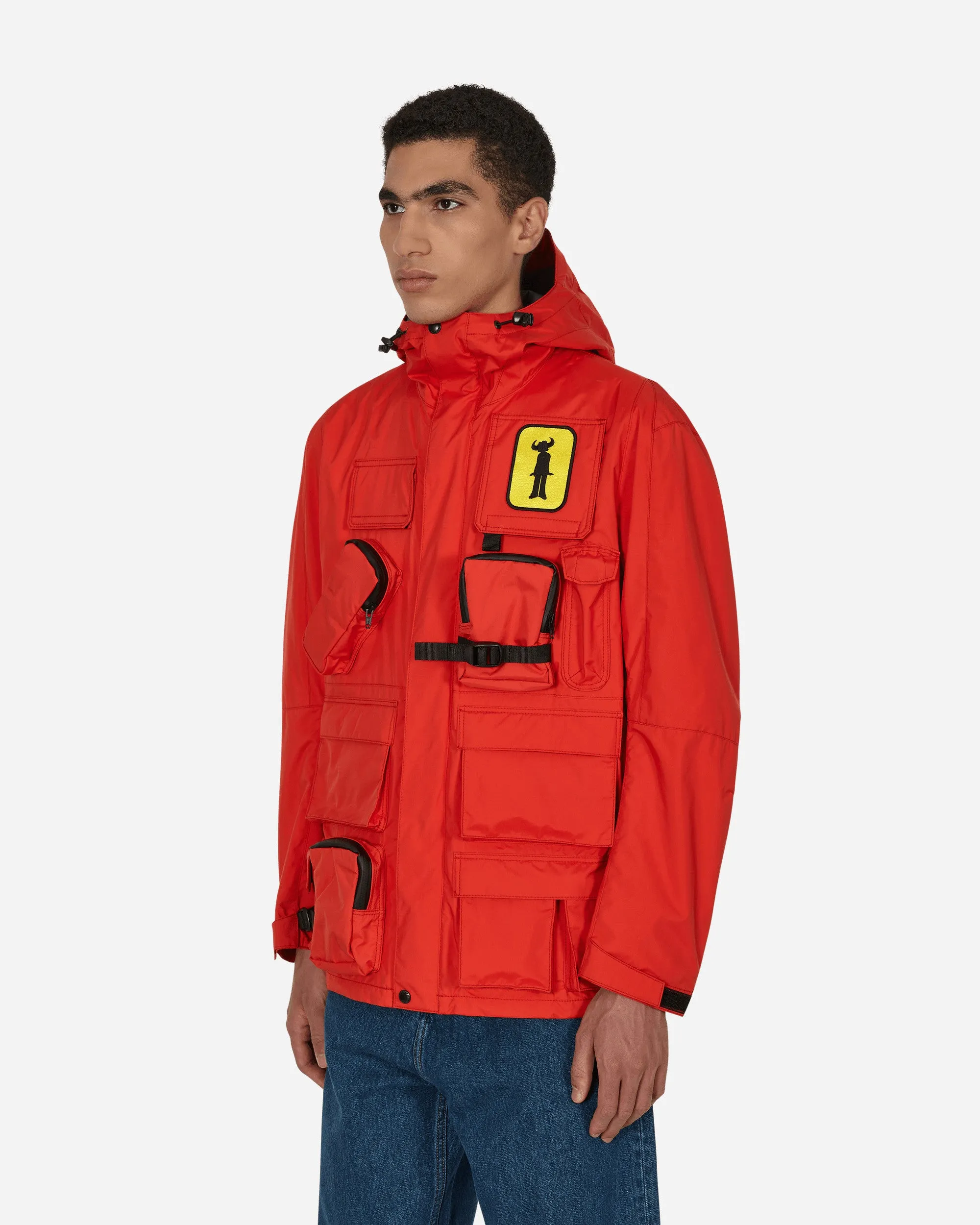 Jay Kay Hooded Jacket Red