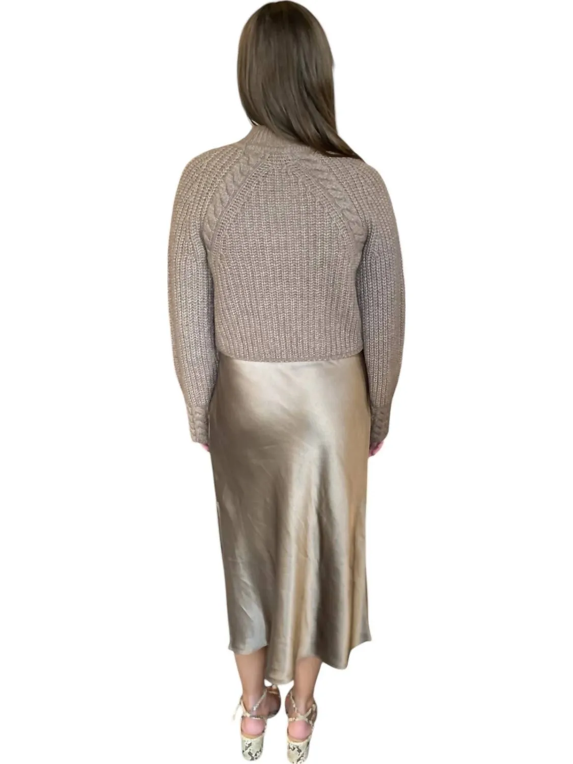 Kaz Sweater & Dress In Umber