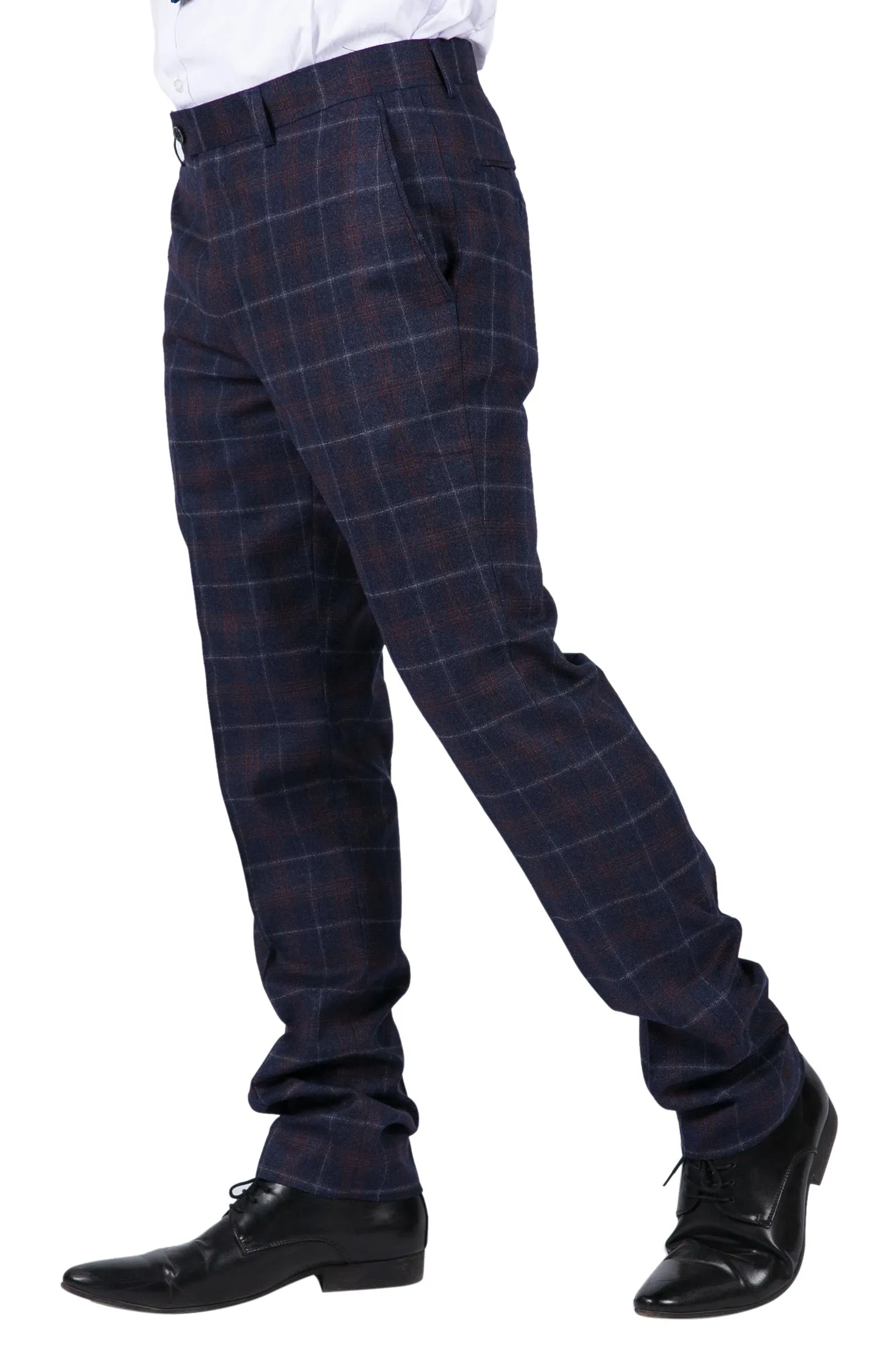 Kenneth Tweed Check Trousers Blinders