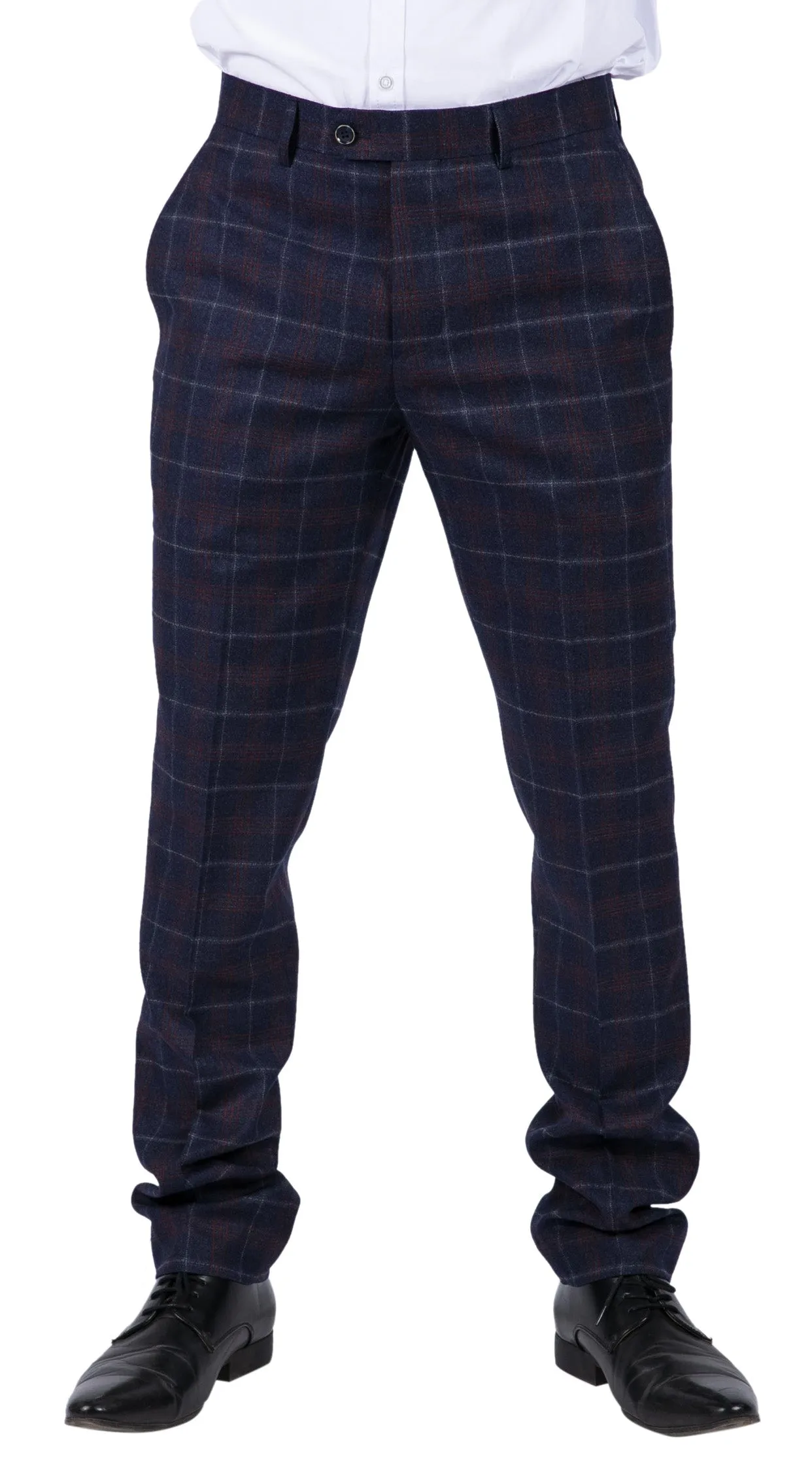 Kenneth Tweed Check Trousers Blinders