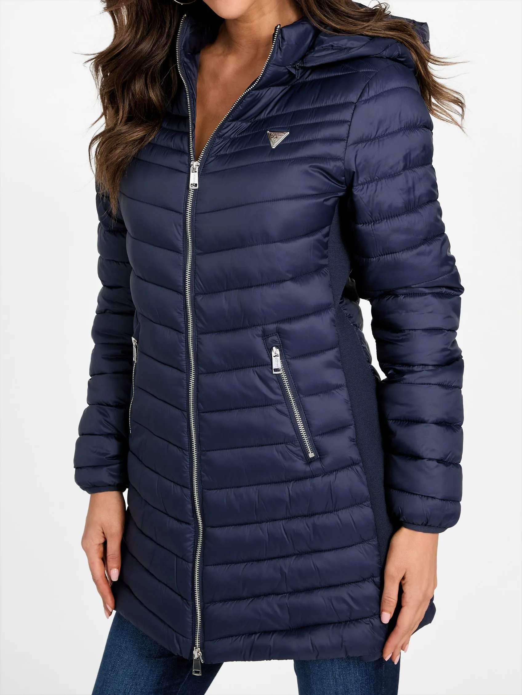 Lacy Puffer Coat
